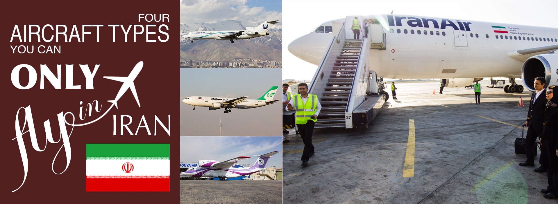 Four Aircraft Types You Can Only Fly in Iran