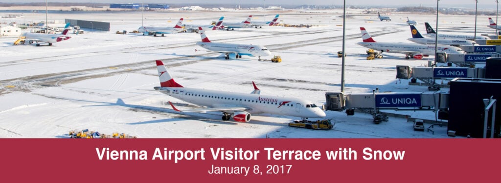 Spotting Report: Vienna Airport Visitor Terrace