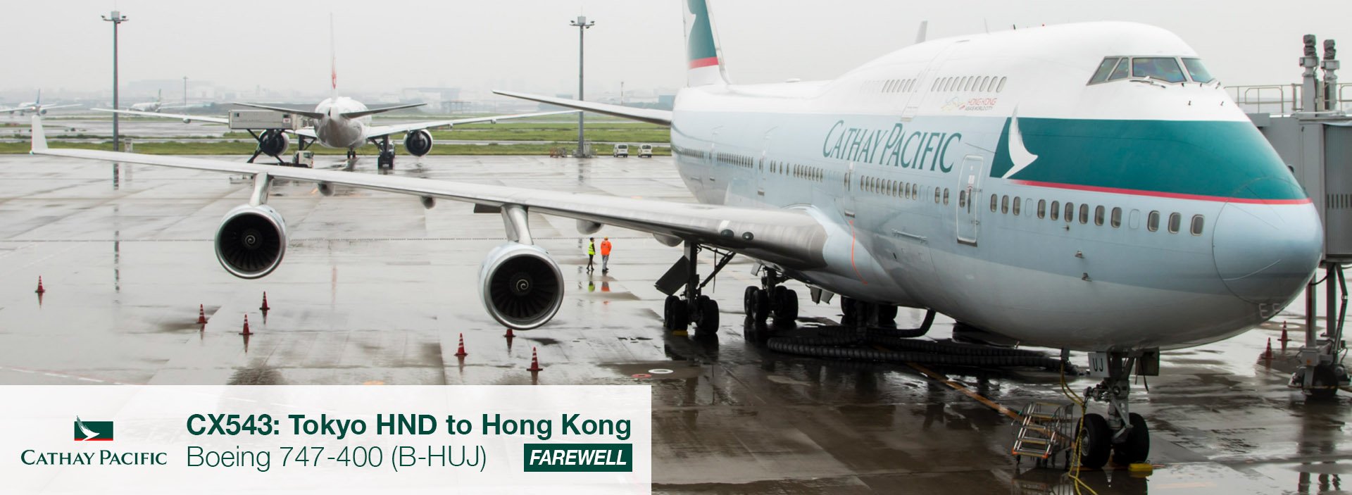 Flight Report: Cathay Pacific 747-400 Farewell Flight, from