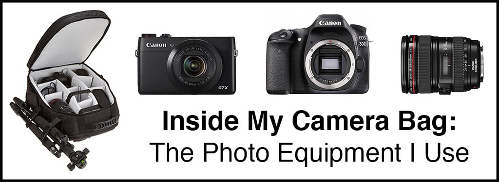 What's Inside My Camera Bag: The Photo Equipment I Use