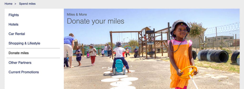 Have Some Expiring Miles That You Have No Use for? Donate Them to a Charity