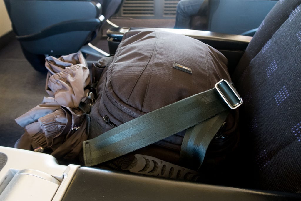 Bag with Seatbelt