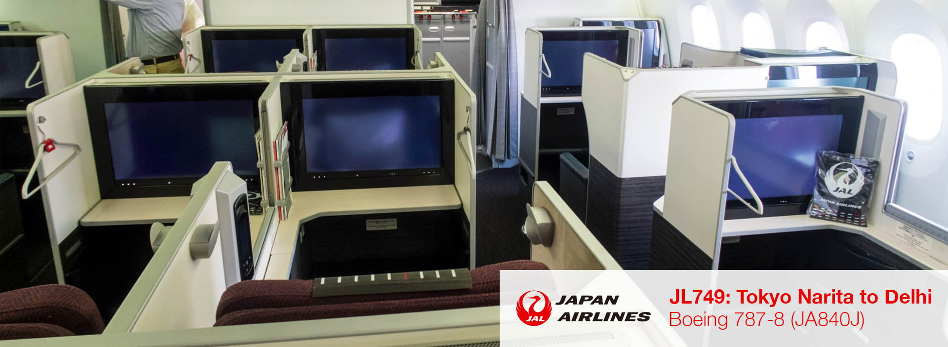 Review: JAL 787-8 Apex Suite Business Class from Tokyo Narita to Delhi