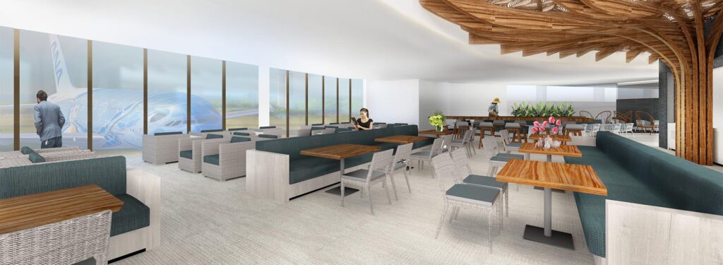 ANA Unveils Details of New Honolulu Lounge That It Plans to Open in Spring 2019