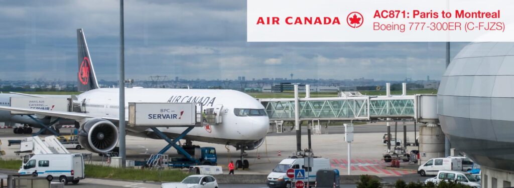 Flight Review: Air Canada 777-300ER Economy Class from Paris CDG to Montreal