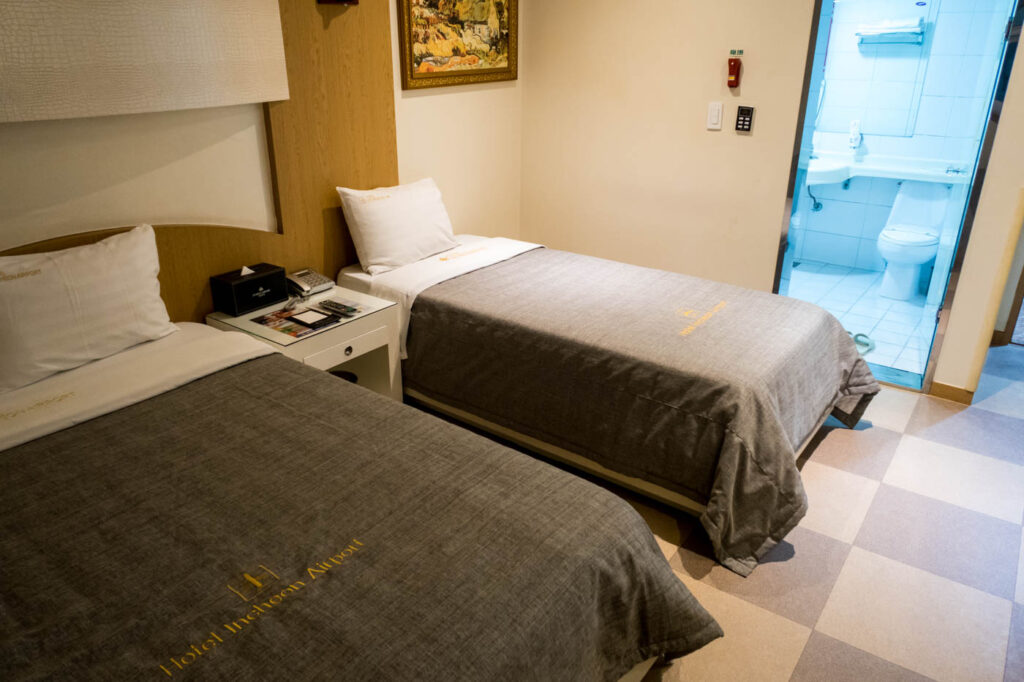 Airport Hotel Review Incheon Airport Hotel (Seoul) KN Aviation