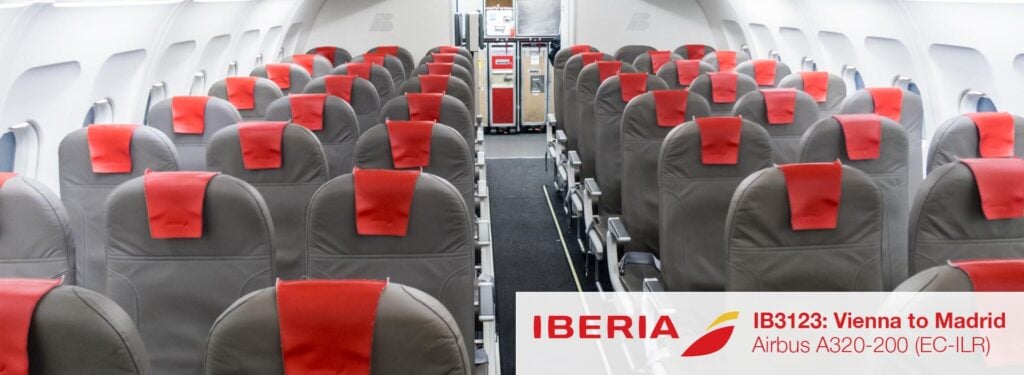 Flight Review: Iberia A320 Economy Class from Vienna to Madrid