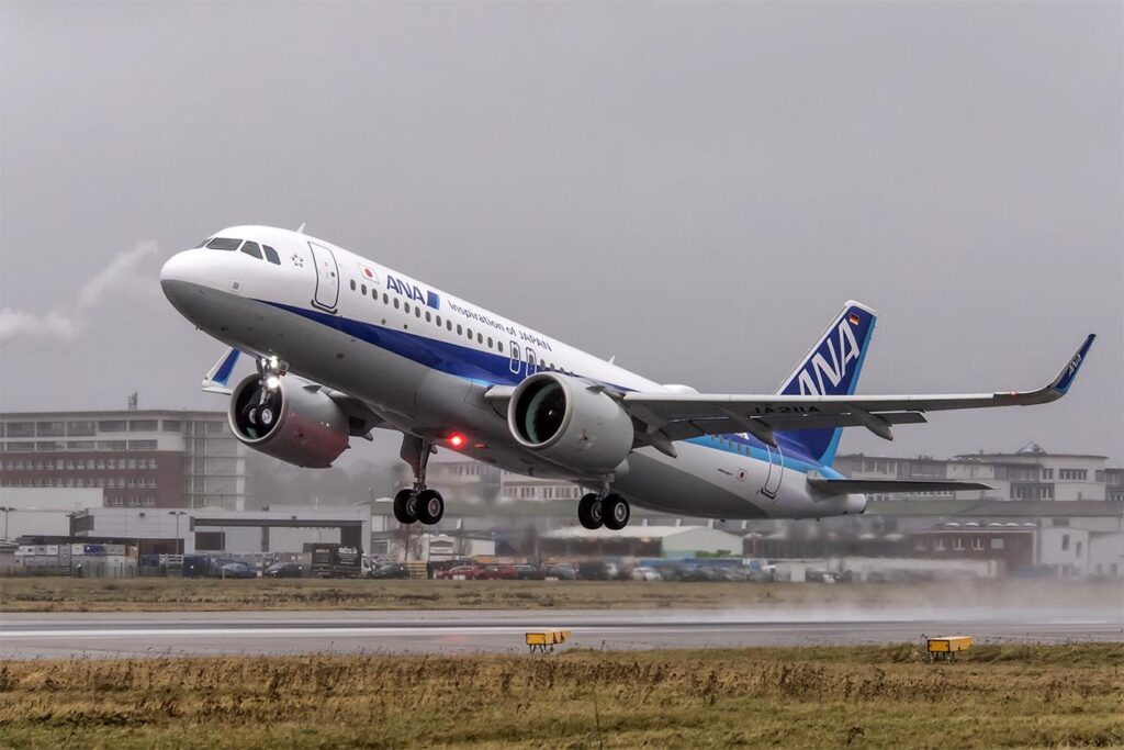 ANA Vladivostok Flight