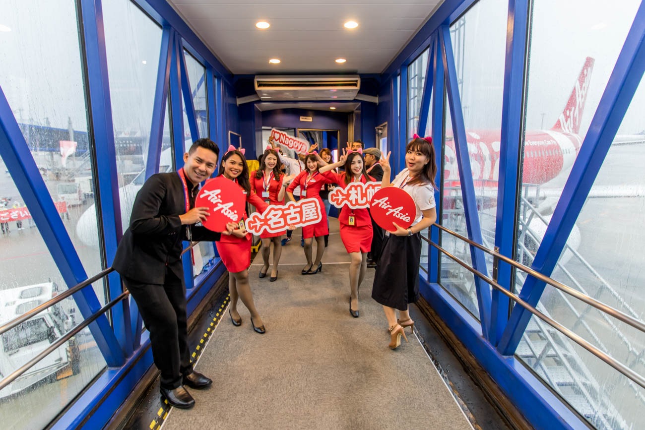 AirAsia Japan Inaugural Flight