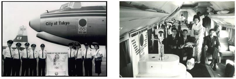 JAL 1964 Torch Relay