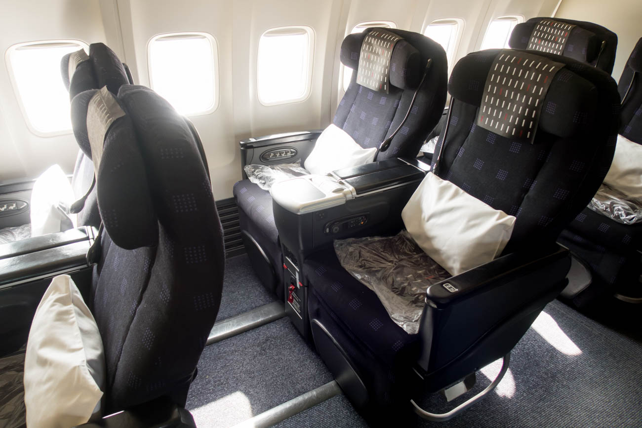 JAL Vladivostok Seats