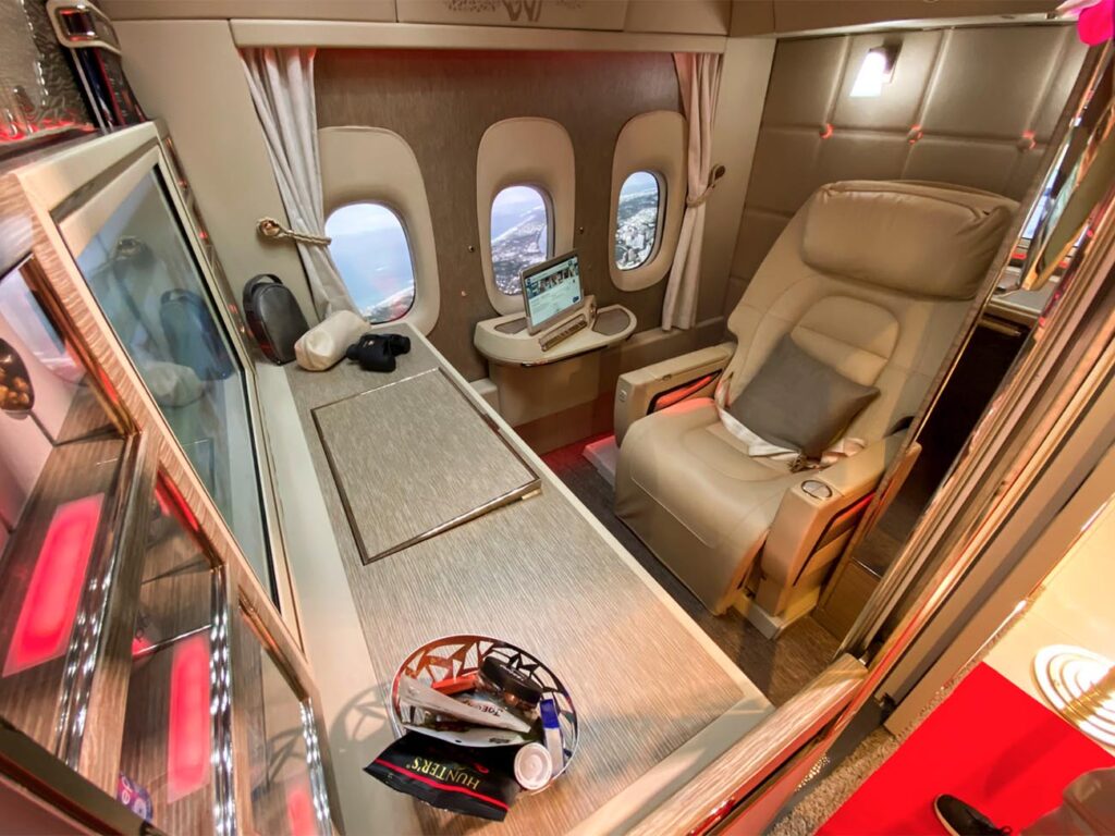 Emirates New First Class Suite