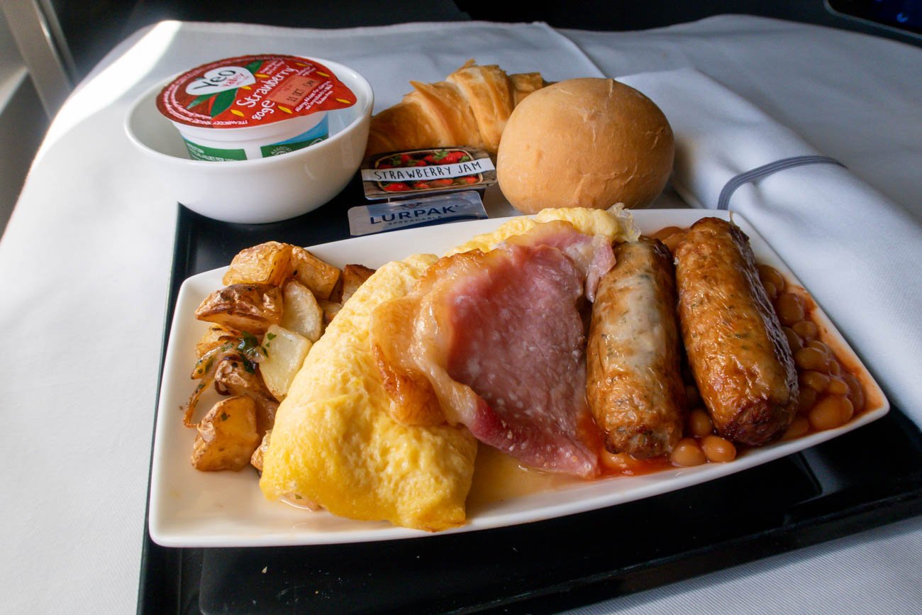 ANA Long-Haul Business Class Breakfast