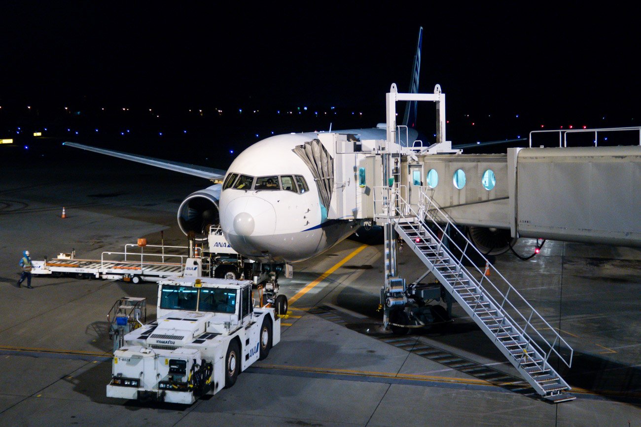 ANA 767 in Sapporo