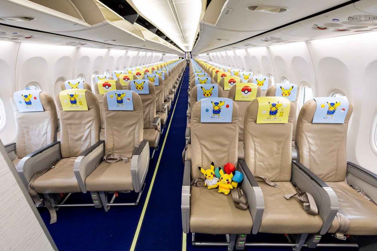 Skymark Pikachu Jet BC2 in Okinawa