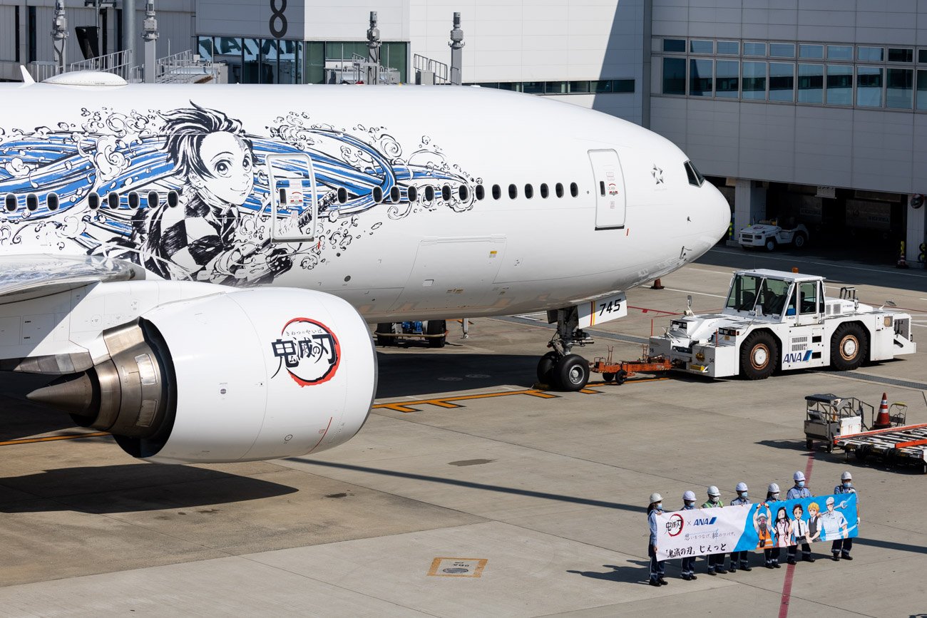 ANA to introduce “Demon Slayer: Kimetsu no Yaiba” livery design