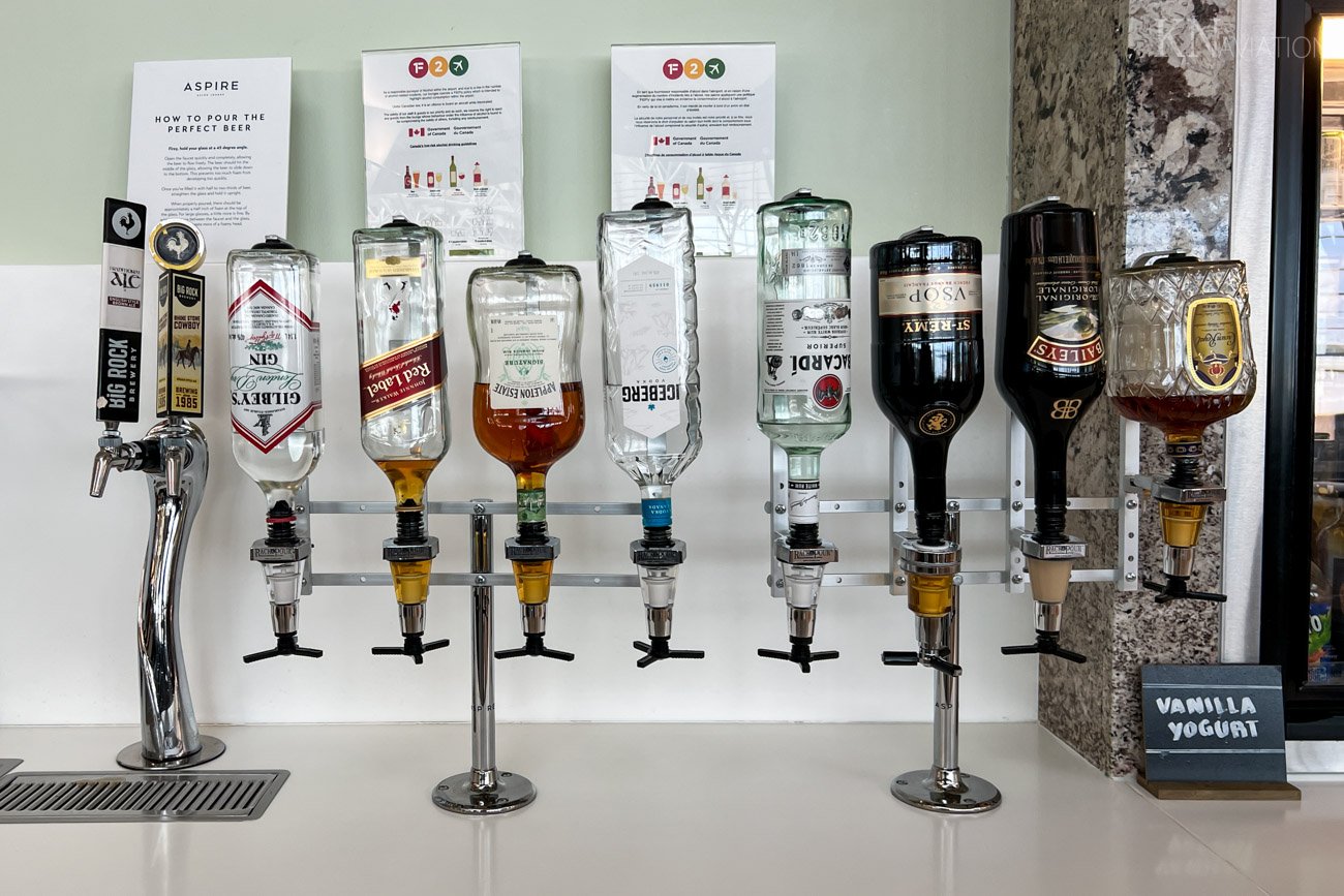 Aspire Lounge (International) Calgary Liquor