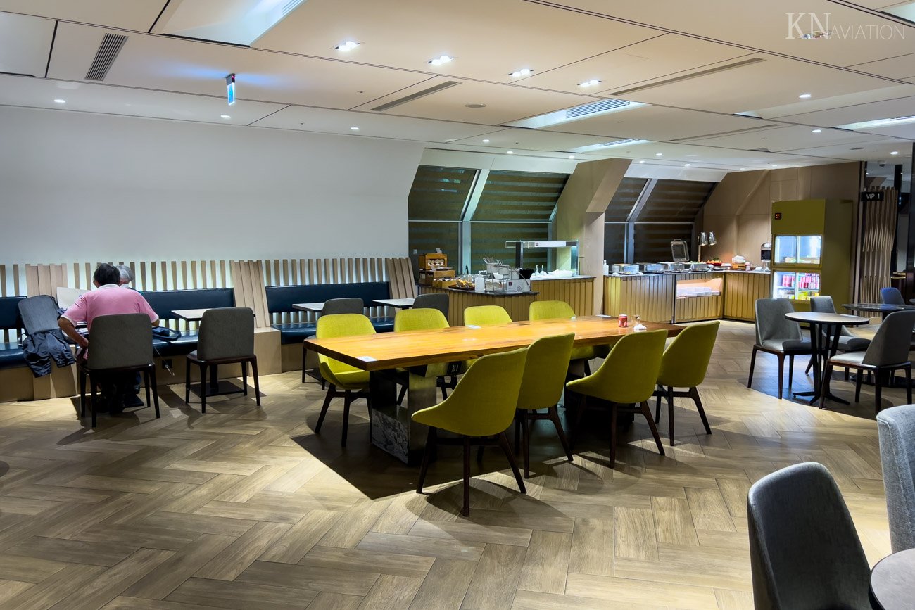 Plaza Premium Lounge (Zone A) Taipei Dining Area