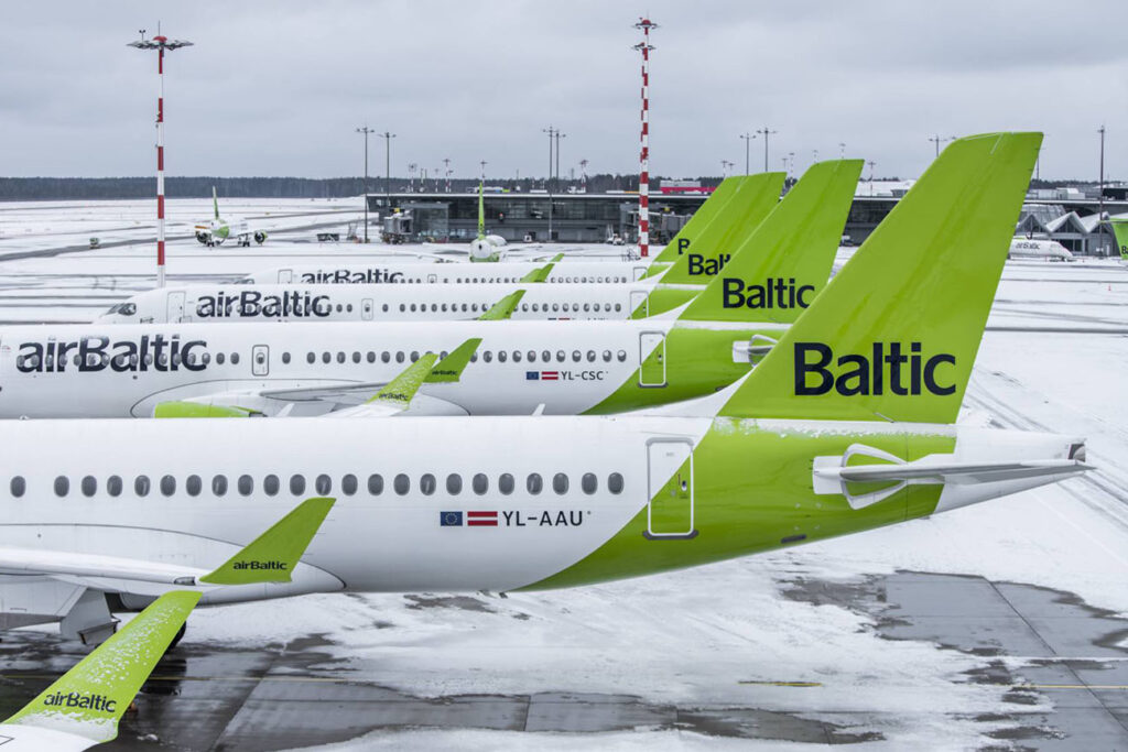AirBaltic Airbus A220s