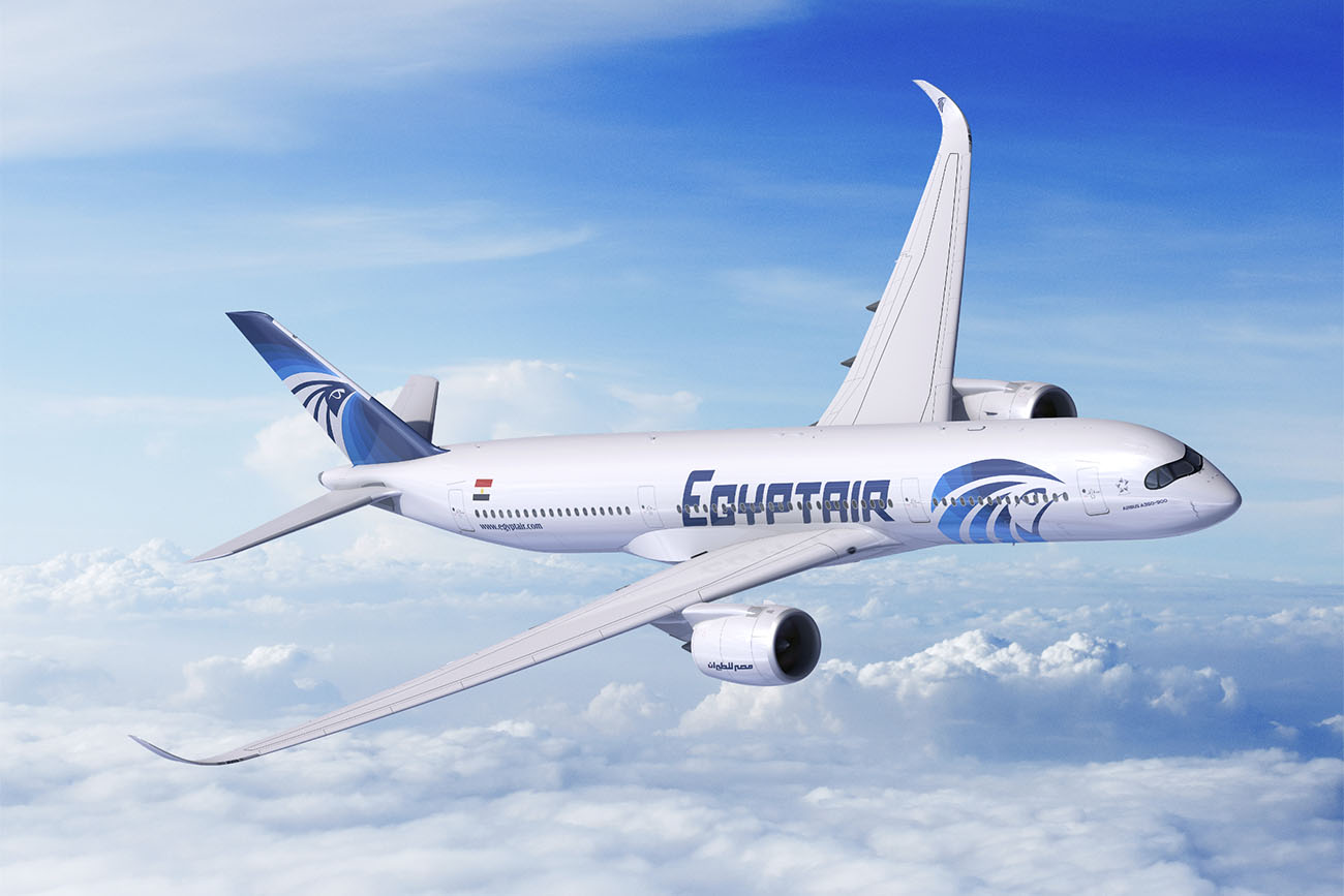 Egyptair A350-900 Rendering