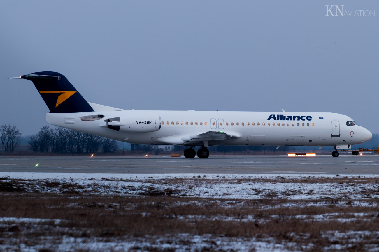 Alliance Airlines Fokker 100