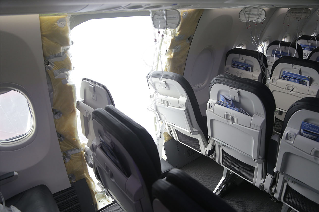 Alaska 737-9 That Suffered Decompression