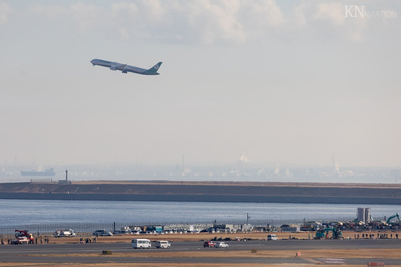 Dash 8 Wreckage Haneda