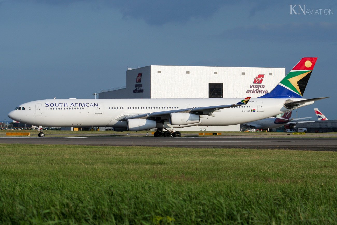 South African Airways A340