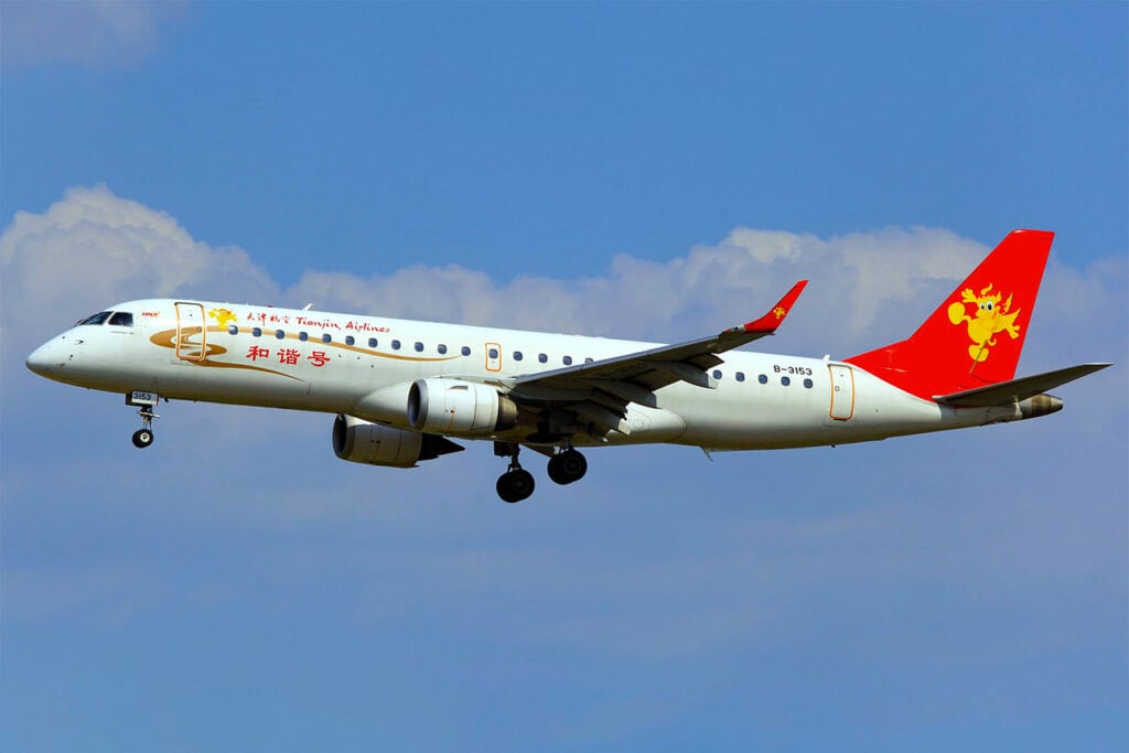 Tianjin Airlines E190
